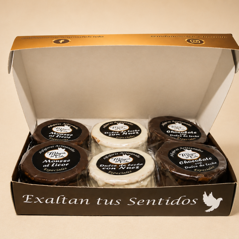 Alfajores a elección — x 6 unidades