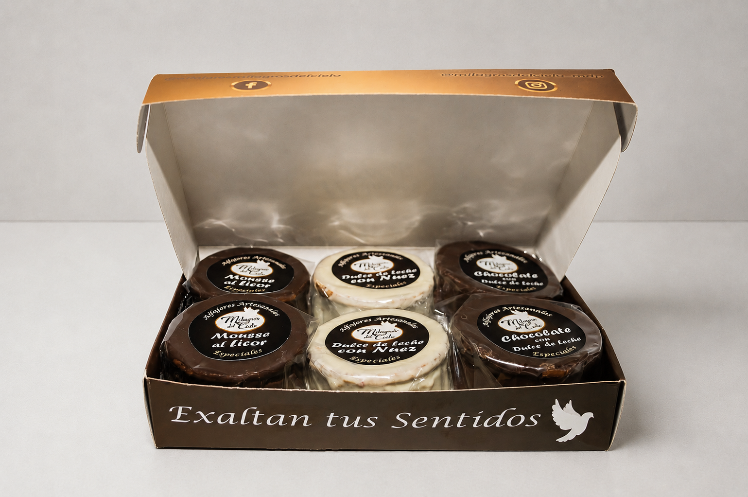 Alfajores a Elección x6un.