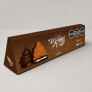 Conitos con Dulce de Leche Mixtos x 6 un.