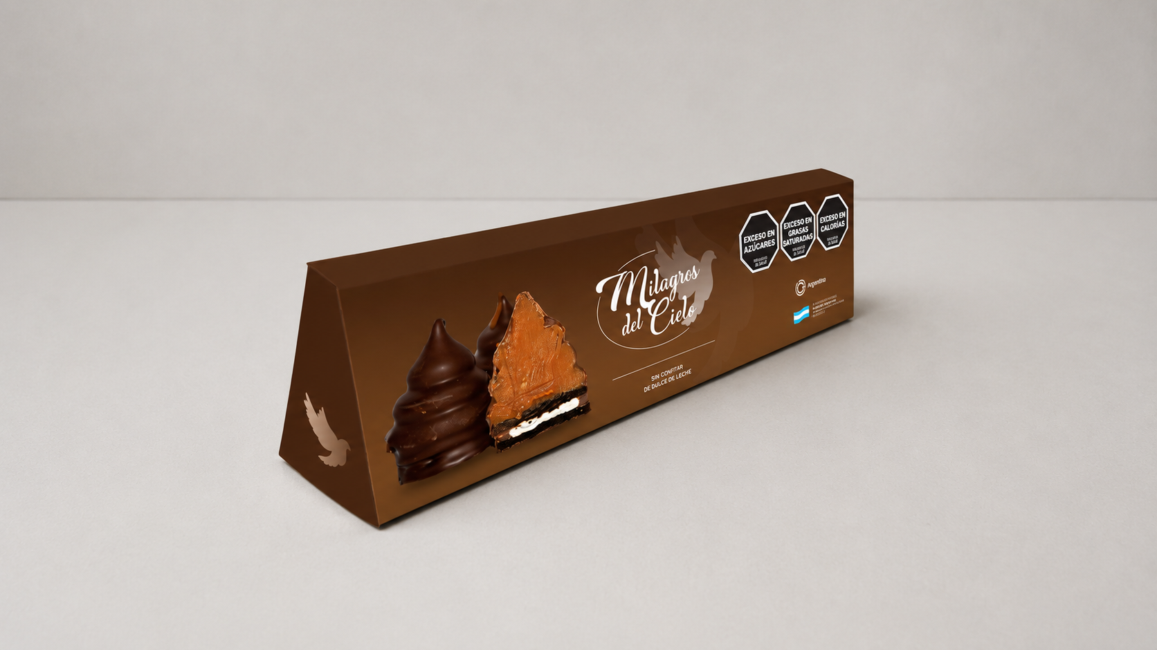 Conitos con Dulce de Leche Mixtos x 6 un.