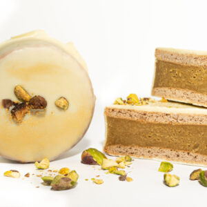 Caja x3 Alfajores ¨Augurius¨ con Crema de Pistacho